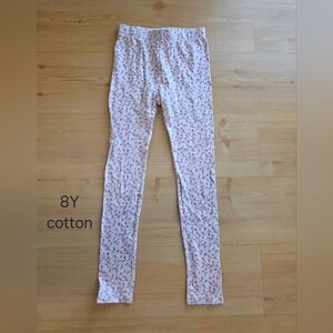 Kate Quinn Rose Cotton Leggings 8Y